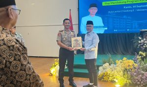 Kapolres Kediri Kota Bersama Forkopimda Hadiri Kuliah Tamu Menko Pangan di UNISKA