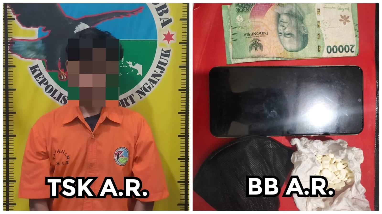 Bongkar Rangkaian Peredaran Pil LL di Prambon, Polisi Amankan 1.459 Butir