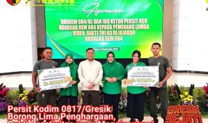 Persit Kodim 0817/Gresik Borong Lima Penghargaan, Kreativitas Anggota Tuai Apresiasi