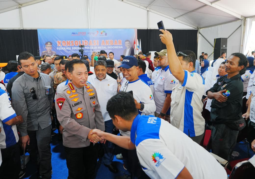 Kapolri Apresiasi Dialog Buruh dan Pengusaha Bahas RUU Ciptaker