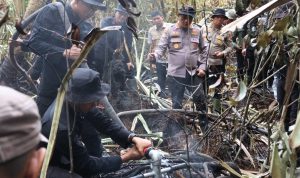 Polda Riau Andalkan X Fire dan Drone, Lima Titik Karhutla Siak Berhasil Dipadamkan