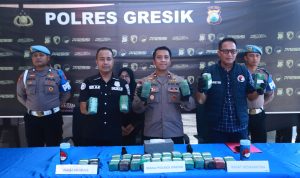 Halo Call Center 110 Ungkap 10,8 Kg Ganja Disembunyikan Vespa