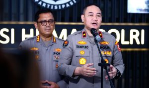 Pencarian KM Virgo Transport 8, Polri Evakuasi Jenazah Helikopter