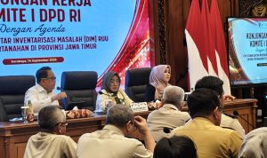 Ning Lia RUU Pertanahan, Rapat Komite I DPD RI