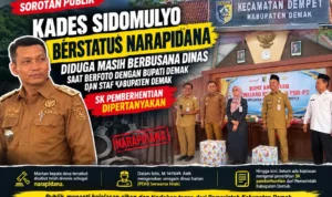 Kades Sidomulyo Berstatus Napi, SK Pemberhentian Dipertanyakan